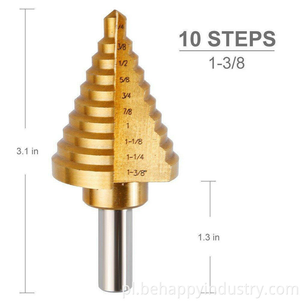 draper step drill bit